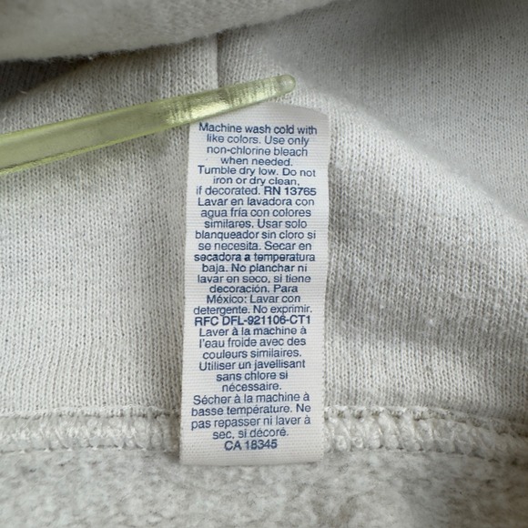 Vintage Space Jam Looney Tunes Hoodie White Cartoon Movie Pullover Men's S - Picture 6 of 16